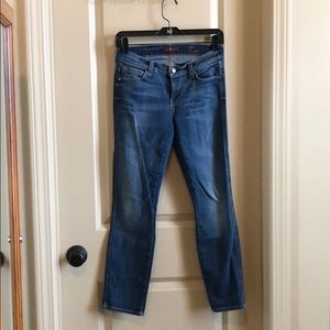 7 for All Mankind Slim Straight Jeans
